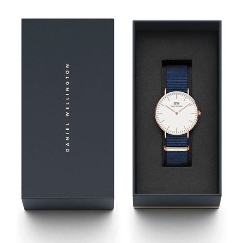 Đồng Hồ DW Chính Hãng Classic Bayswater White Rose Gold