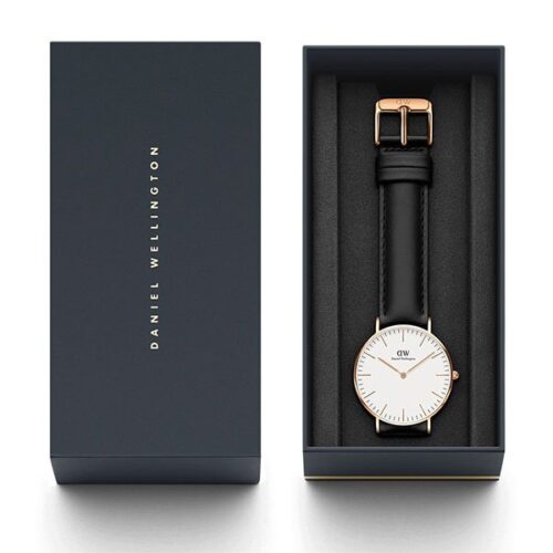 Đồng Hồ DW Chính Hãng Classic Sheffield White Rose Gold