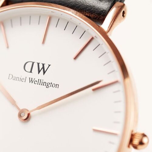 Đồng Hồ DW Chính Hãng Classic White Rose Gold