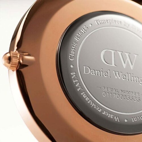 Đồng Hồ DW Chính Hãng Classic White Rose Gold