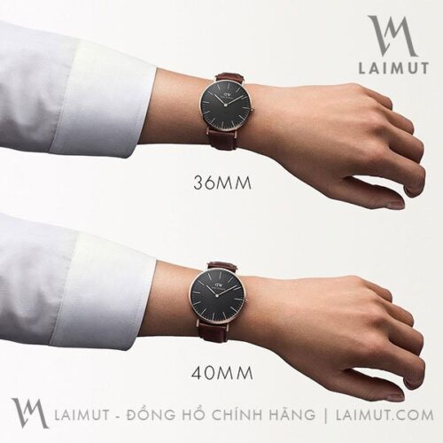 Đồng Hồ DW Nam Nữ Chính Hãng Classic St Mawes Black