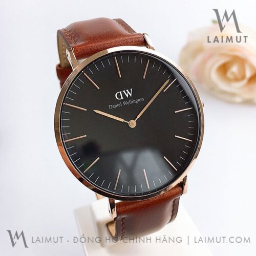 Đồng Hồ DW Nam Nữ Chính Hãng Classic St Mawes Black