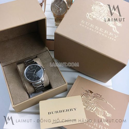 Đồng Hồ Chính Hãng Burberry Nam The Classic Black Dial 40mm - Hình ảnh 8