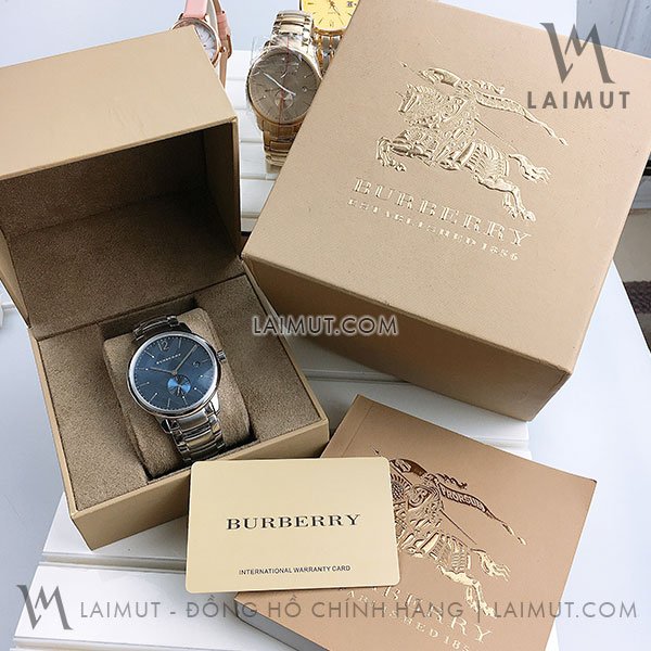 Đồng hồ Burberry nam chính hãng BU10007 40mm