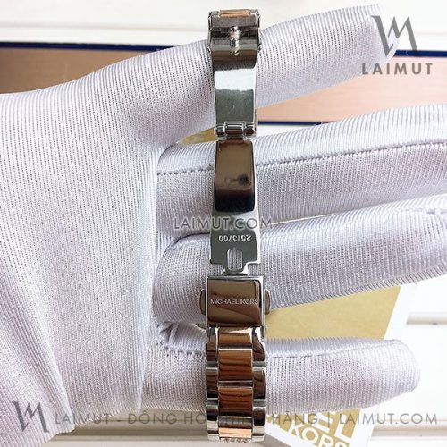 Đồng Hồ Chính Hãng Michael Kors Nữ Sofie Crystal Silver Dial 36mm - Hình ảnh 5