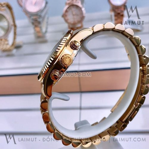 Đồng Hồ Chính Hãng Michael Kors Lexington Champagne Dial 38mm - Hình ảnh 3