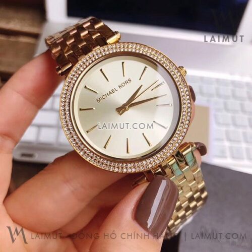 Đồng Hồ Michael Kors MK3191 Darci Glitz Gold Chính Hãng