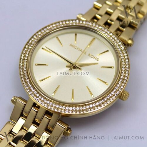 Đồng Hồ Michael Kors MK3191 Darci Glitz Gold Chính Hãng