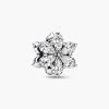 Charm Pandora 792623C01 Sparkling Herbarium Cluster Charm | Laimut | Ảnh 3D