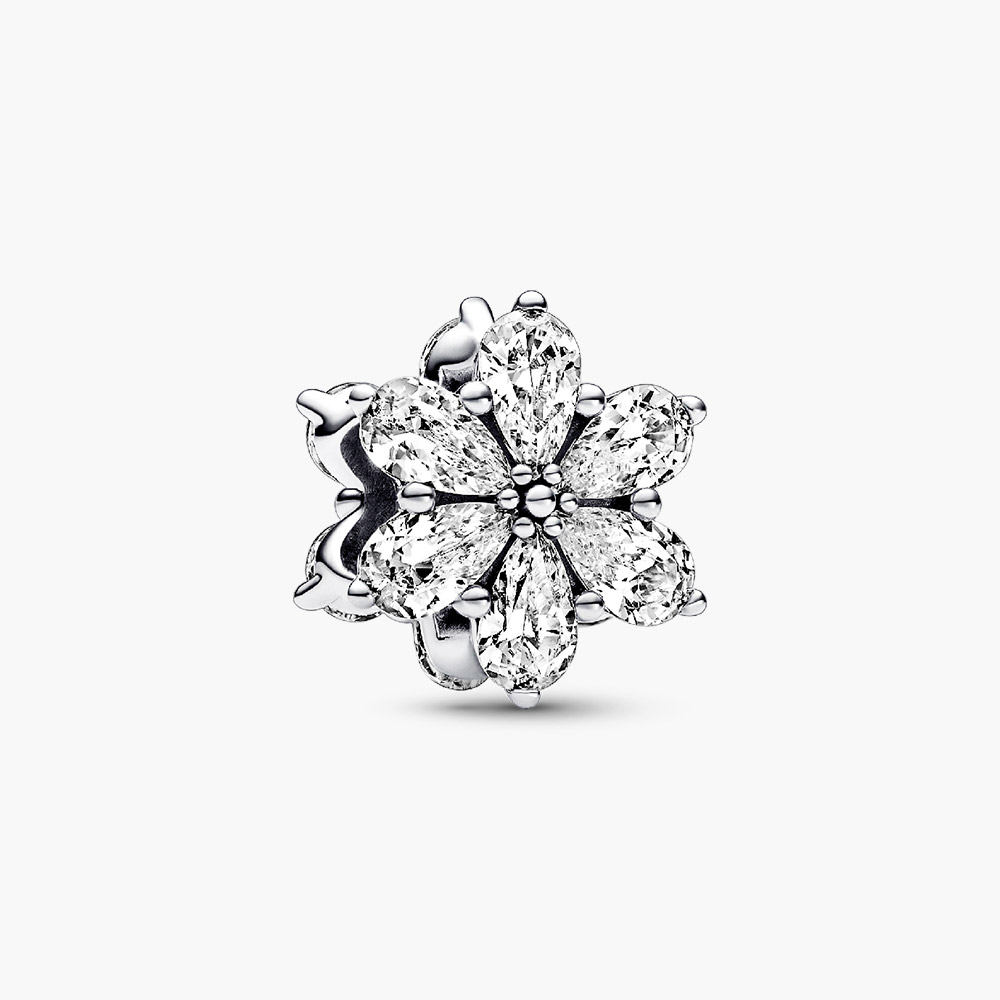 Charm Pandora 792623C01 Sparkling Herbarium Cluster Charm | Laimut | Ảnh 3D