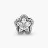 Charm Pandora 799224C01 Sparkling Snowflake Pavé Charm | Laimut | Ảnh 3D