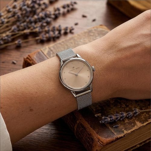 Đồng hồ August Berg 10928E22MSL chính hãng | Serenity Petite Champagne | Laimut