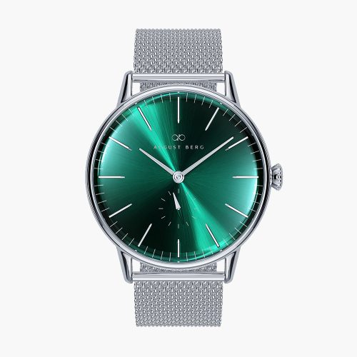 Đồng hồ August Berg 10140E11MSL Serenity Greenhill | Laimut | Ảnh 3D