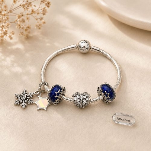 Vòng charm Pandora 590728 Moments Snake Chain Bracelet | Laimut | Ảnh chụp thực tế