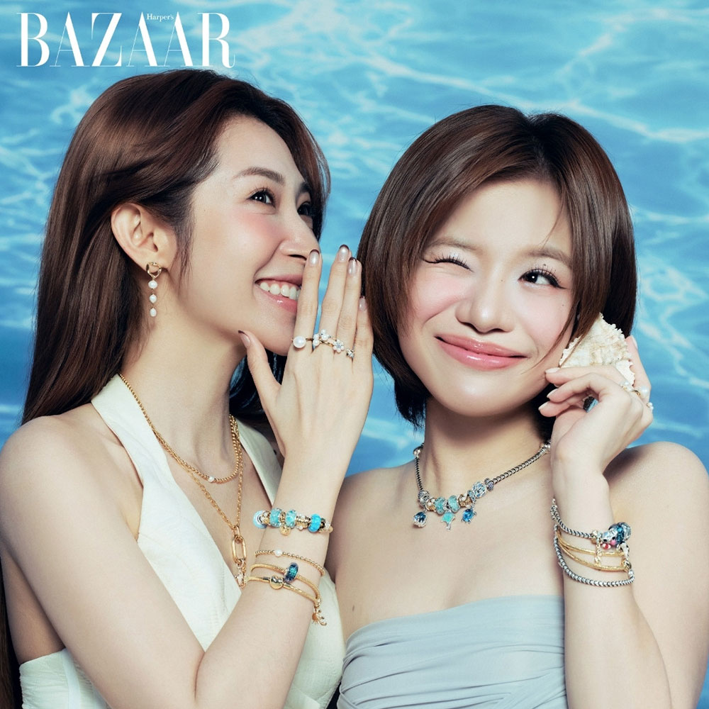 Ca sĩ Lâm Bảo Ngọc và Khổng Tú Quỳnh đeo vòng charm Pandora chính hãng | Vòng Pandora charm | Laimut