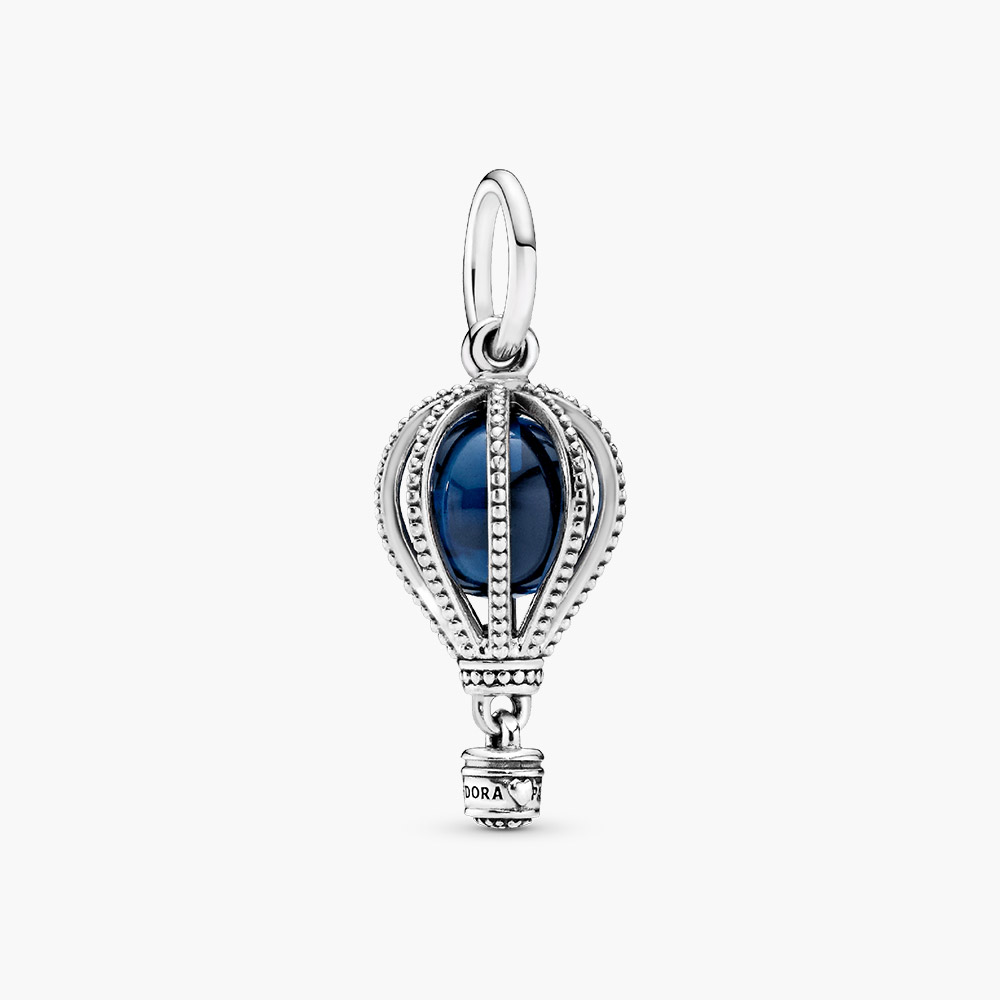 Charm Pandora 798064NMB Air Balloon Silver Dangle Charm | Laimut | Ảnh 3D