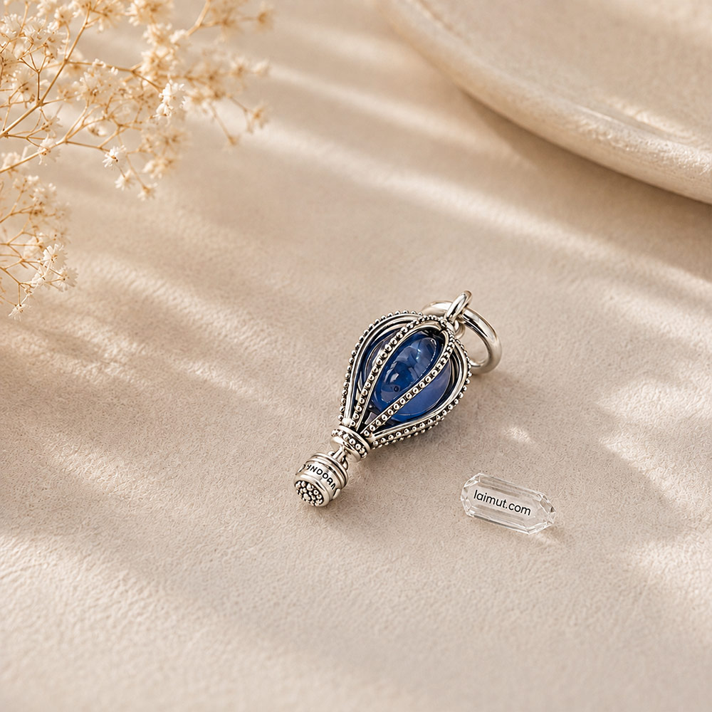 Charm Pandora 798064NMB Air Balloon Silver Dangle Charm | Laimut | Ảnh chụp thực tế