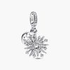 Charm Pandora 793512C01 Sparkling Firework Double Dangle Charm | Laimut | Ảnh 3D