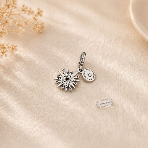 Charm Pandora 793512C01 Sparkling Firework Double Dangle Charm | Laimut | Ảnh chụp thực tế