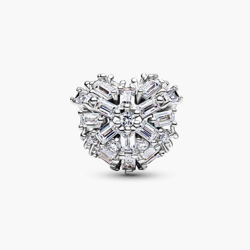Charm Pandora 794240C01 Sparkling Heart Charm | Laimut | Ảnh 3D