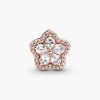 Charm Pandora 789224C01 Sparkling Snowflake Pavé Charm | Laimut | Ảnh 3D