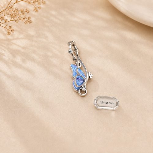 Charm Pandora 794241C01 Winged Dangle Charm | Laimut | Ảnh chụp thực tế