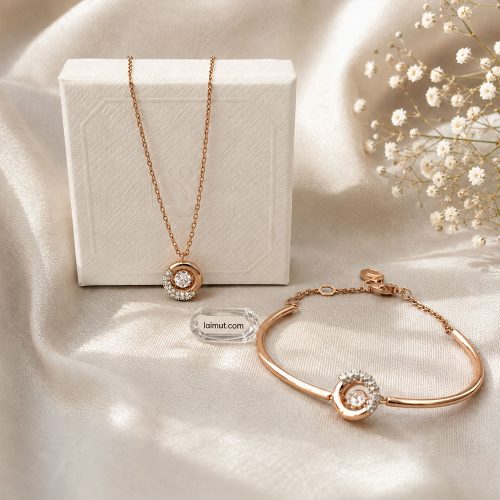 Swarovski 5692257 phối trang sức vàng hồng