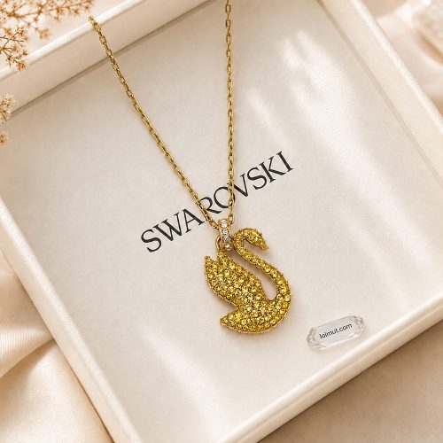 Pavé pha lê vàng Dây chuyền Swarovski 5647553