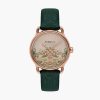 Đồng hồ August Berg x Morris & Co M1ST0926A26LGNE Petite Strawberry Thief Fennel | Laimut | Ảnh 3D