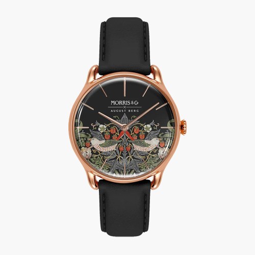 Đồng hồ August Berg M1ST0530A29LBK Simply Strawberry Thief chính hãng