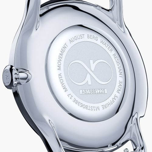 Đồng hồ August Berg 10438E12MSLS Reflexion Silver | Laimut | Ảnh 3D