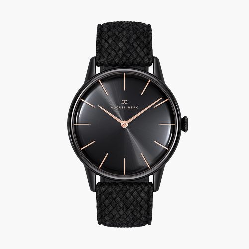 Đồng hồ August Berg 10232F01VBK Serenity Noir Black chính hãng | Ảnh 3D