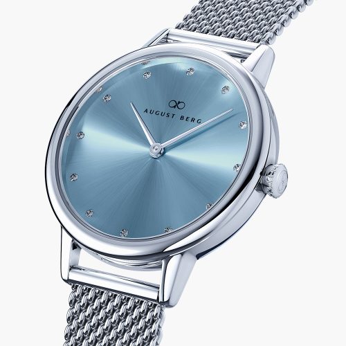 Mặt Dusty Blue Đồng hồ August Berg 10928E21MSL