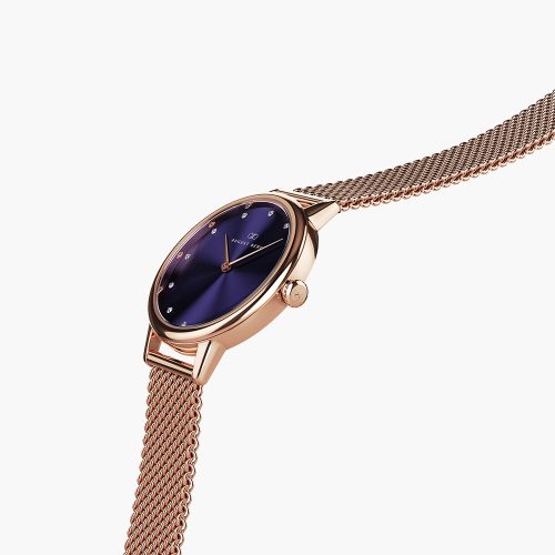 Đồng hồ August Berg 10928A33MRG Serenity Petite Royal Purple chính hãng | Ảnh 3D