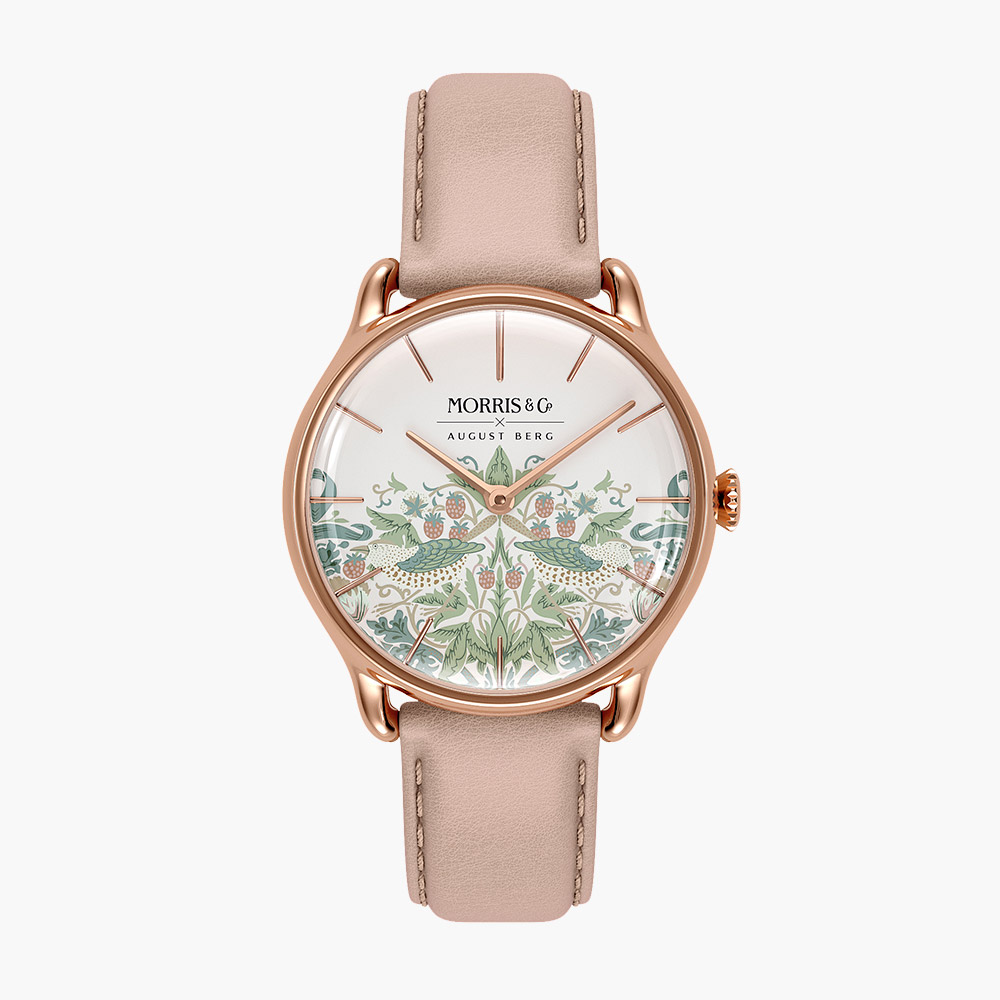 Đồng hồ August Berg M1ST0530A29LDP Simply Strawberry Thief chính hãng