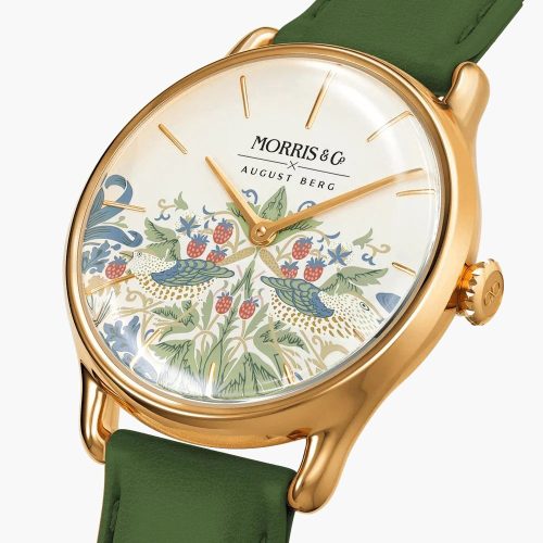 Đồng hồ August Berg M1ST0530D29LOG Simply Strawberry Thief | Laimut | Ảnh 3D