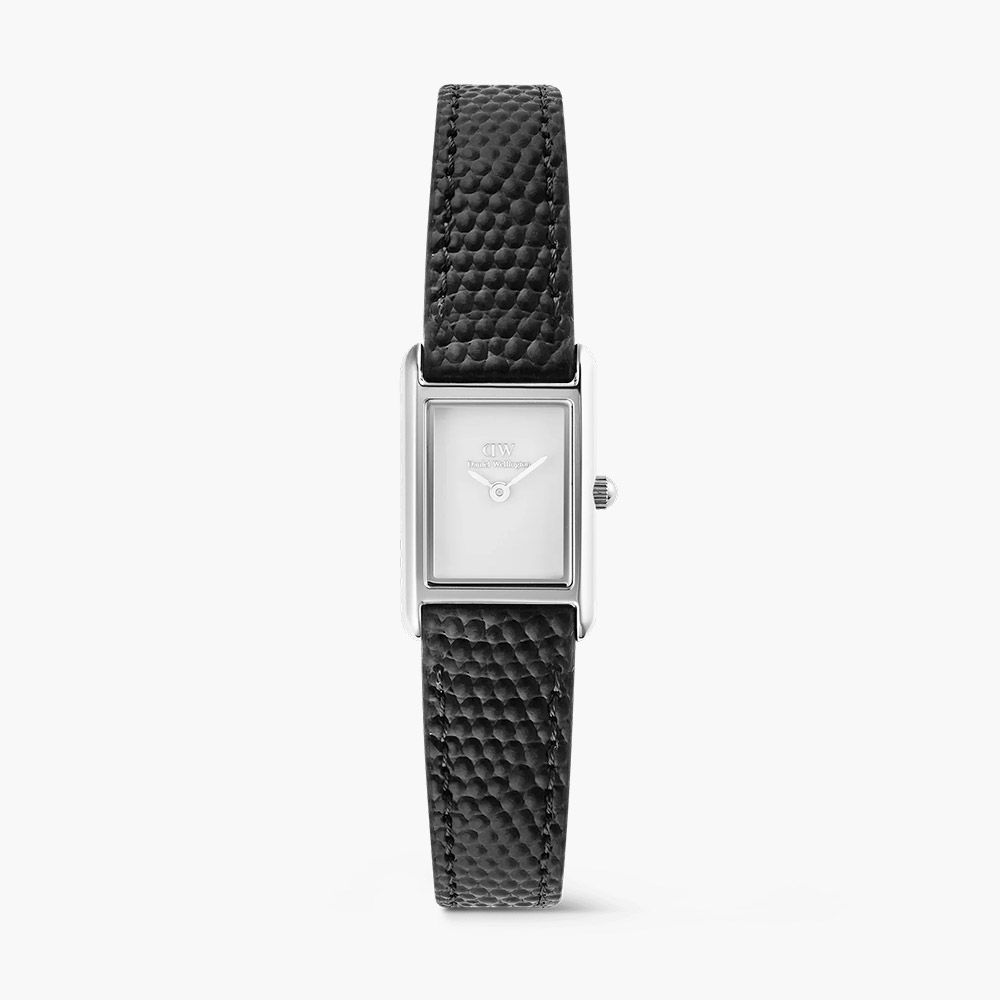 Đồng hồ Daniel Wellington DW00100901 Bound Mini Black Lizard Silver chính hãng