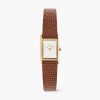 Đồng hồ Daniel Wellington DW00100905 Bound Mini Light Brown Lizard Gold chính hãng