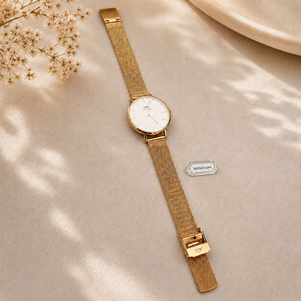 Đồng hồ Daniel Wellington DW00100163 chụp thật toàn bộ
