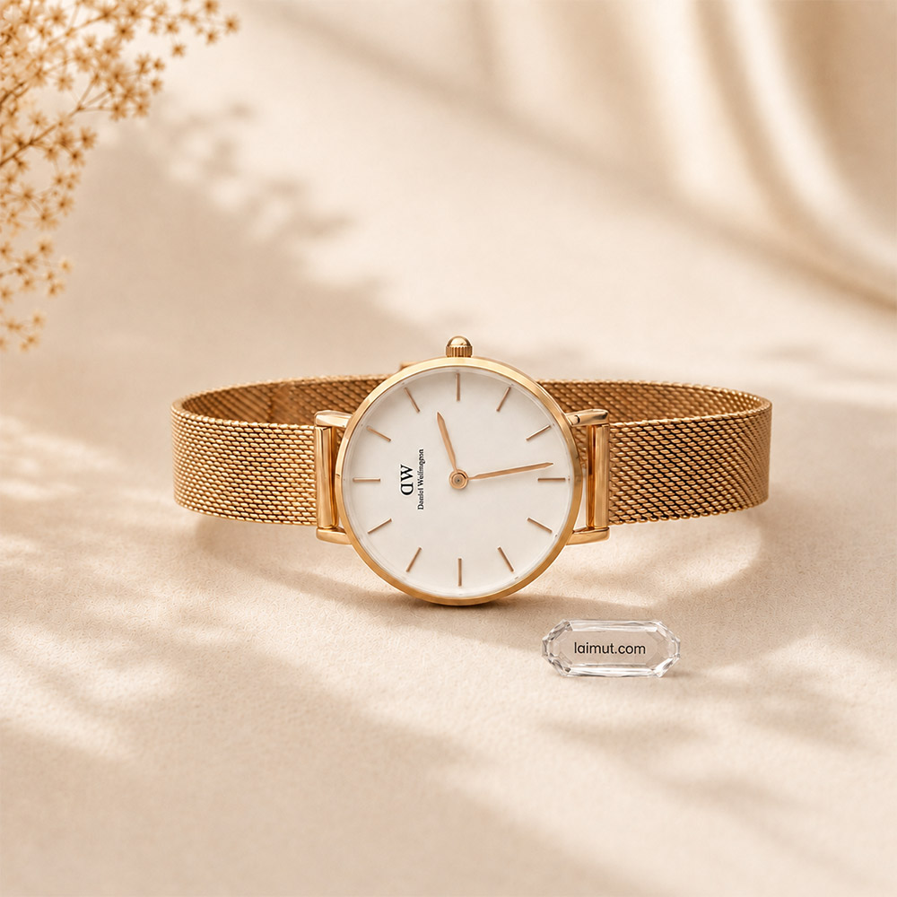 Mặt trắng ngà Đồng hồ Daniel Wellington DW00100219