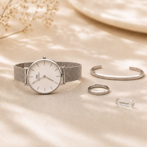 Đồng hồ Daniel Wellington DW00100164 chụp thật toàn bộ