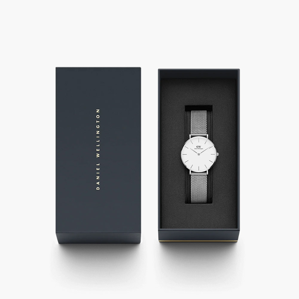 Đồng hồ Daniel Wellington DW00100220 Petite Sterling Silver chính hãng