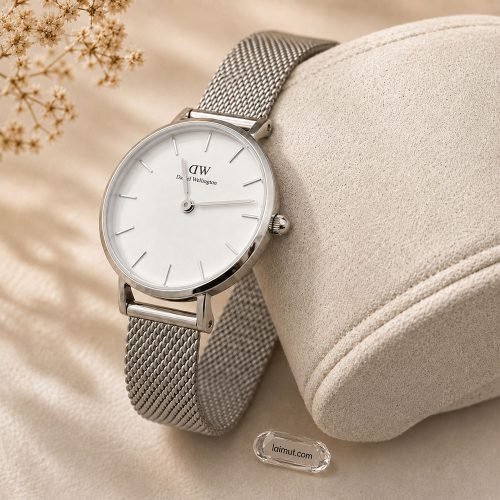 Góc nghiêng Đồng hồ Daniel Wellington DW00100220 Petite Sterling