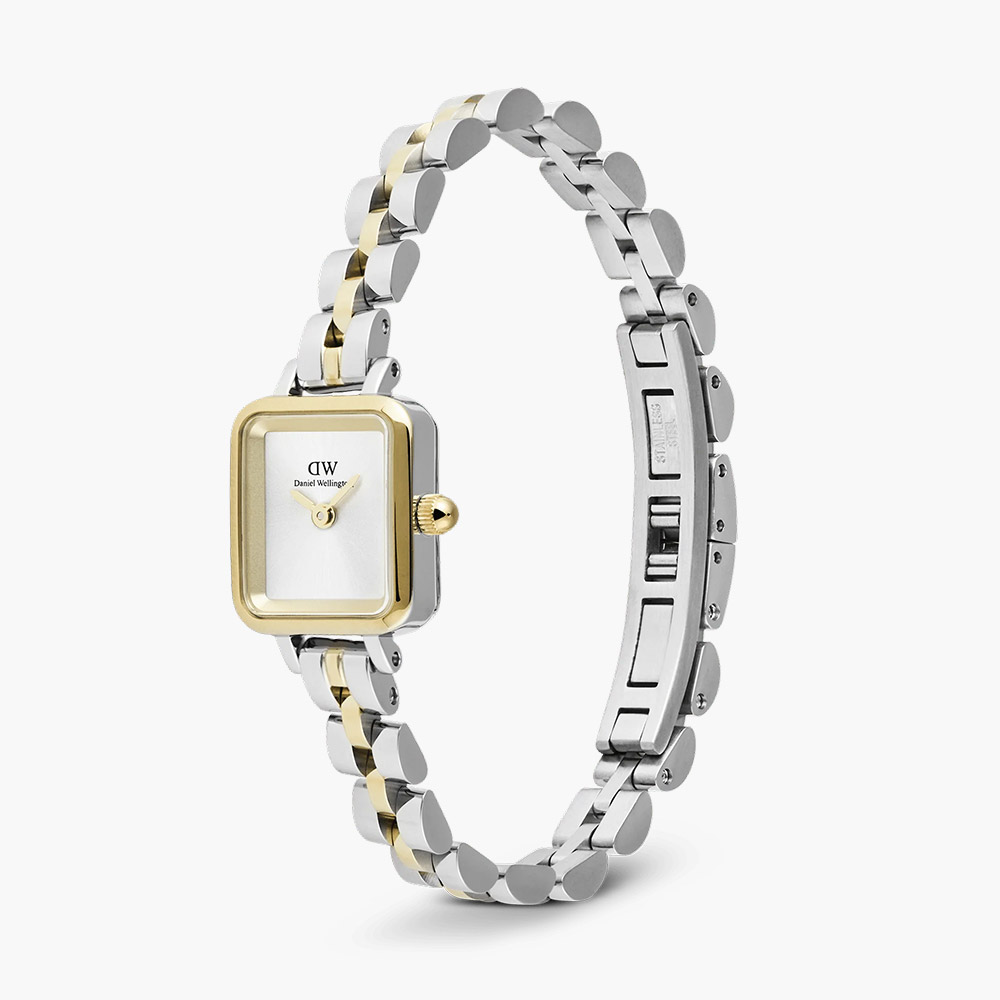 Đồng hồ Daniel Wellington DW00100925 Quadro Mini Arch Two Tone Gold chính hãng