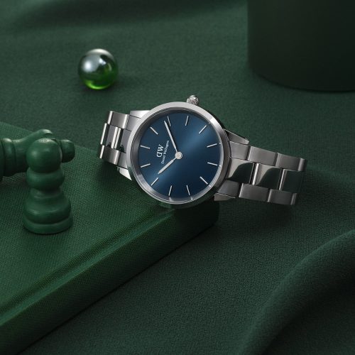 Đồng hồ Daniel Wellington DW00100448 Iconic Link Arctic Silver chính hãng