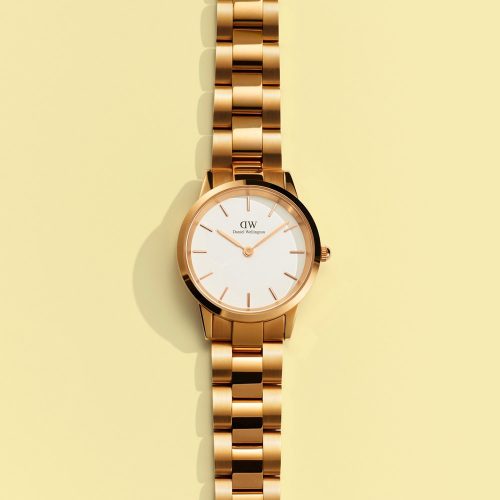 Đồng hồ Daniel Wellington DW00100213 Iconic Link Rose Gold chính hãng