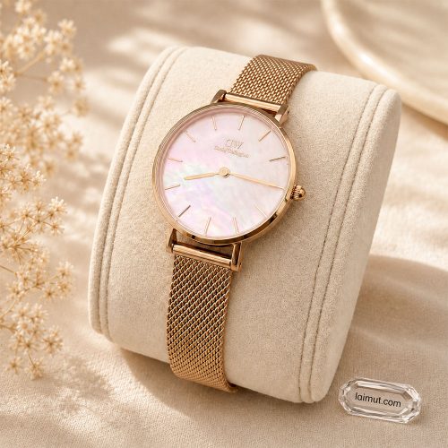 Mặt xà cừ hồng Đồng hồ Daniel Wellington DW00100513