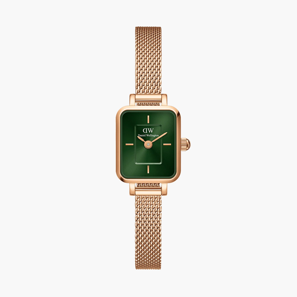Đồng hồ Daniel Wellington DW00100648 Quadro Mini Melrose Emerald chính hãng