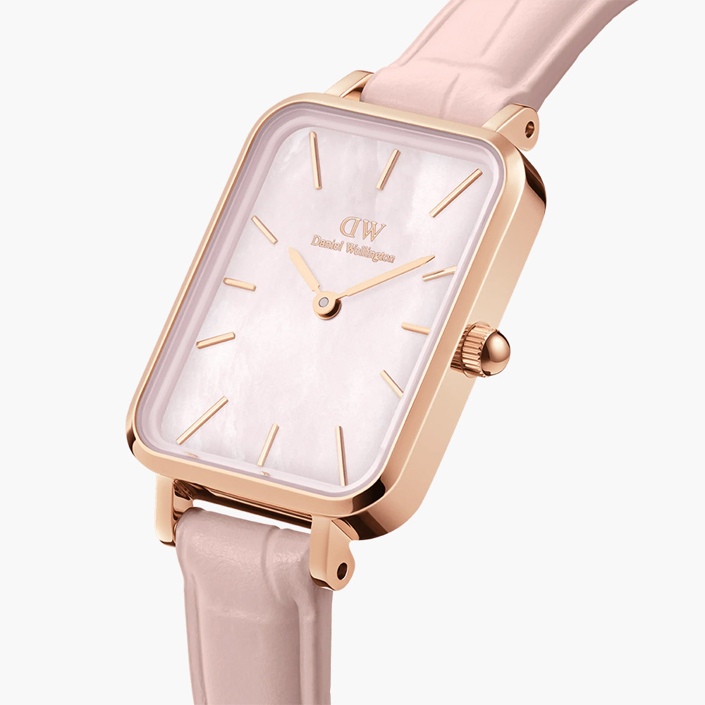 Đồng hồ Daniel Wellington DW00100508 Quadro Pressed Rouge chính hãng