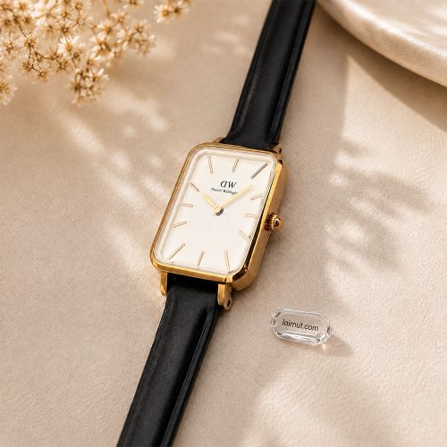 Chi tiết Daniel Wellington DW00100434 Quadro Pressed Sheffield Rose Gold